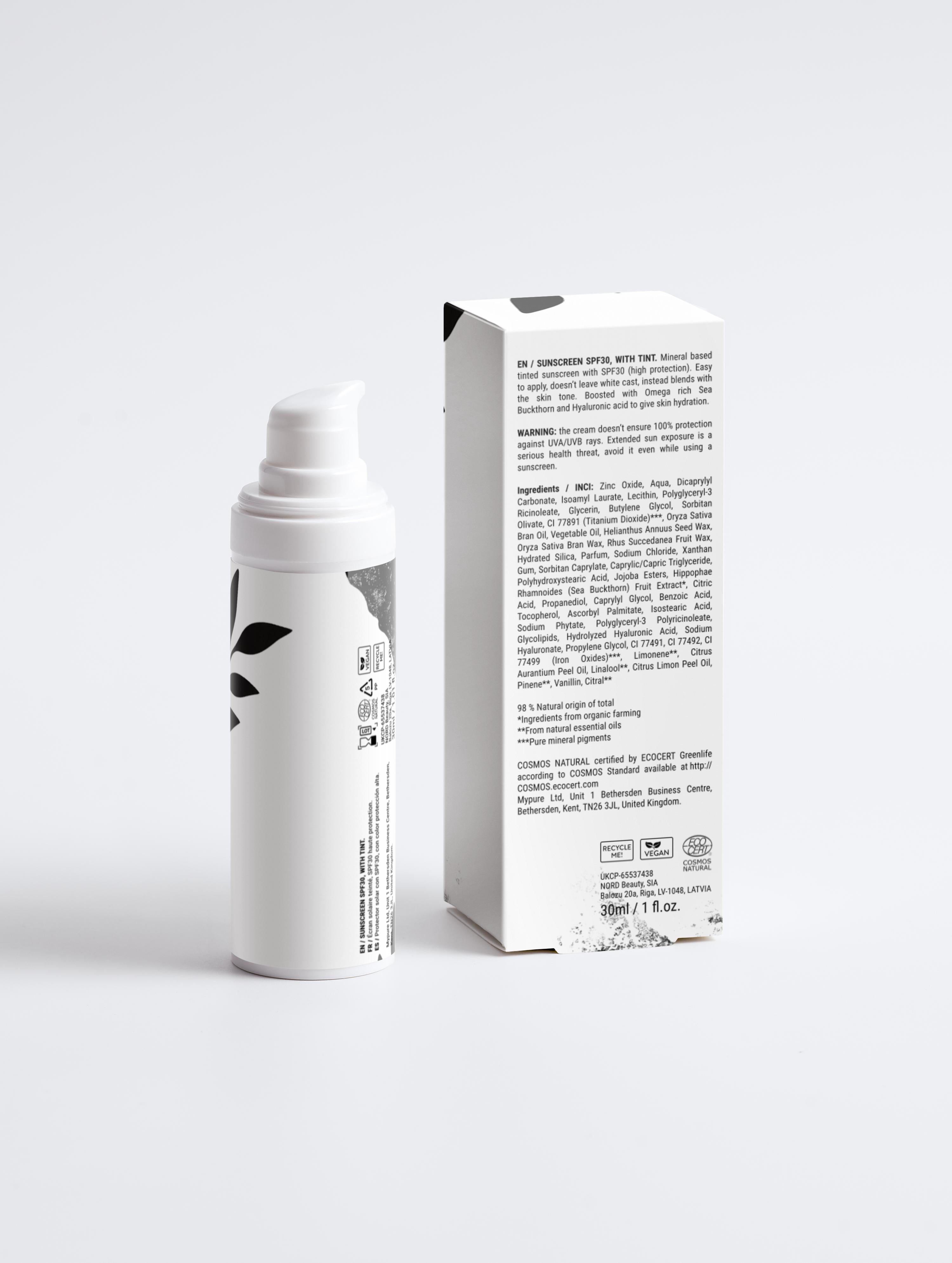 Tinted Sunscreen SPF30